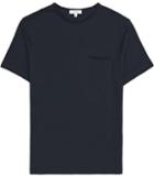 Reiss Imperial - Mens Raw Edge T-shirt In Blue, Size S