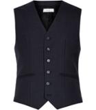 Reiss Brill W - Mens Modern Wool Waistcoat In Blue, Size 36