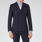 Reiss Lethera - Mens Textured Cotton Shirt In Grey