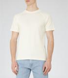 Reiss Byron - Waffle Weave T-shirt In White, Mens, Size Xs