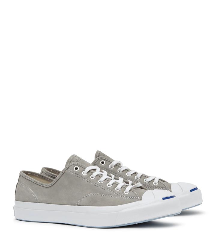 Reiss Jack Purcell Signature Buck - Mens Jack Purcell Sneakers In Grey