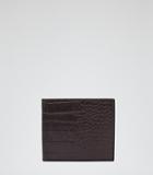 Reiss Paul Textured Leather Fold Wallet