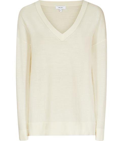 Reiss Leila V-neck Jumper