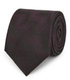 Reiss Larry - Mens Tonal Patterned Tie In Red, Size One Size
