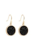 Reiss Rhea - Womens Embellished Earrings With Crystals From Swarovski In Black