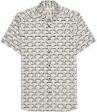 Reiss Tunbridge - Mens Linen Blend Shirt In White, Size Xs