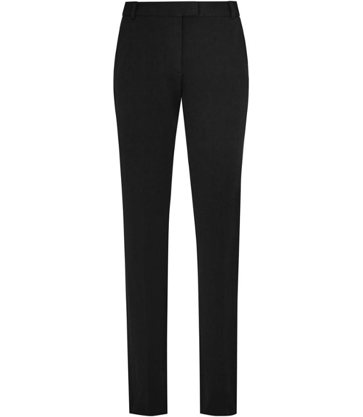 Reiss Joanne - Womens Cropped Tailored Trousers In Black, Size 4