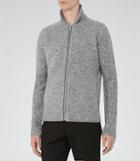 Reiss Bear - Mottled Weave Jacket In Grey, Mens, Size Xs