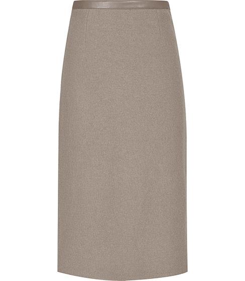 Reiss Cady Boiled-wool Pencil Skirt