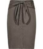 Reiss Dakota - Womens Bow-detail Skirt In Green, Size 4