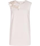 Reiss Aubrey - Womens Embroidered Tank Top In Pink, Size 4