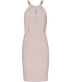 Reiss Odessa - Womens Chain Neck Detail Dress In Pink, Size 4