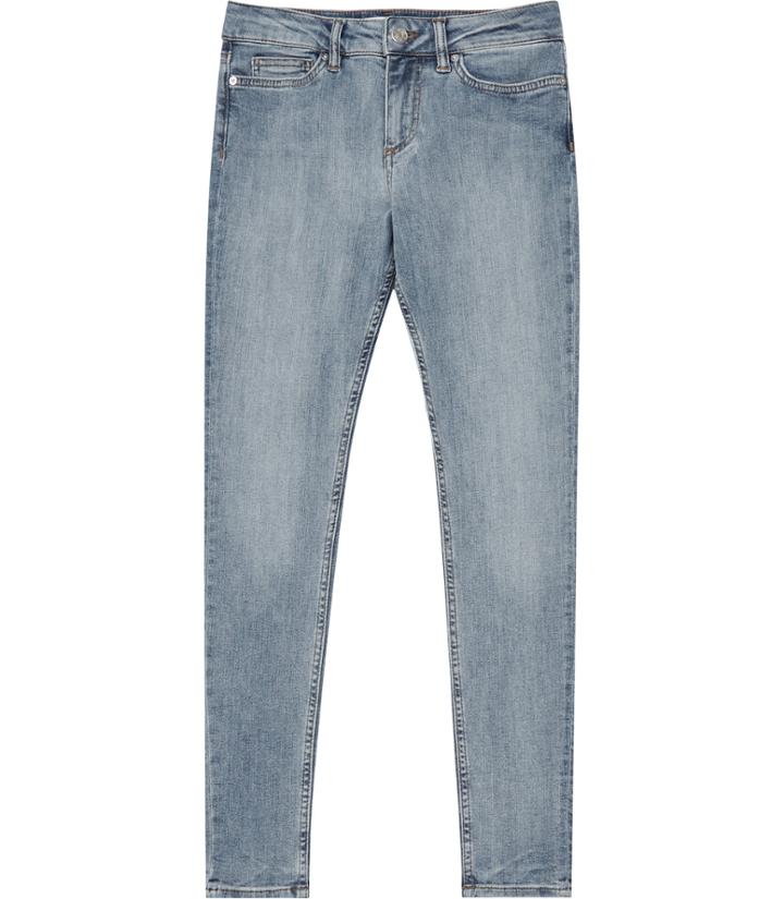 Reiss Stevie - Womens Low-rise Skinny Jeans In Blue, Size 25