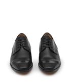 Reiss Finley - Mens Toe Cap Derby Shoes In Black, Size 8
