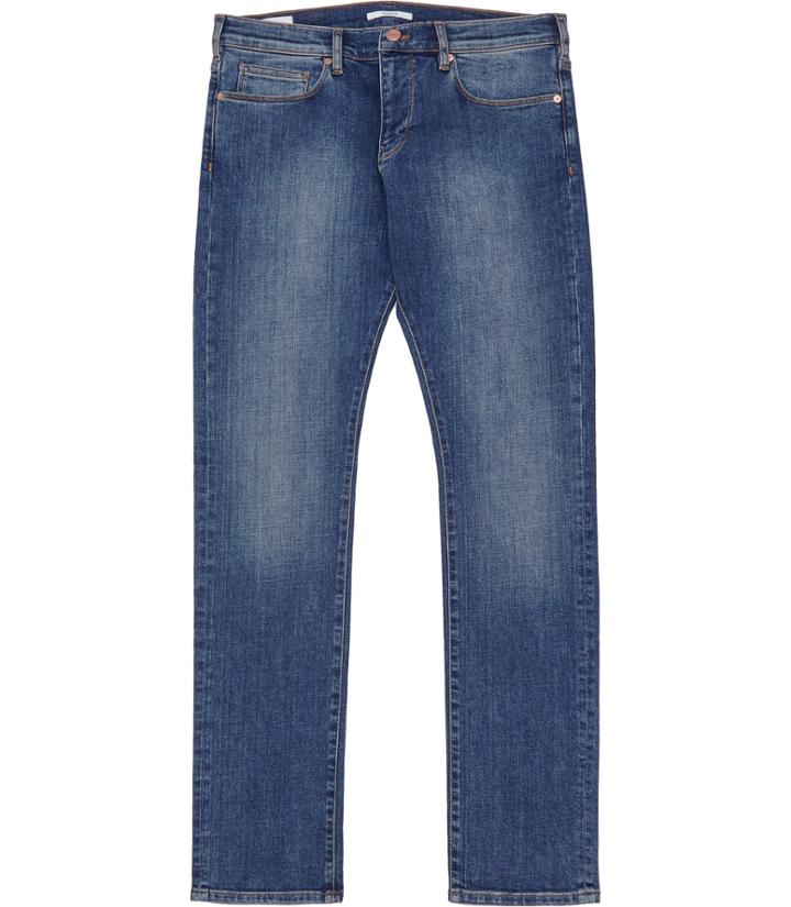 Reiss Champion - Mens Mid-wash Slim-fit Jeans In Blue, Size 28