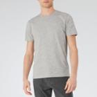 Reiss Barney - Mens Crew-neck Cotton T-shirt In Grey