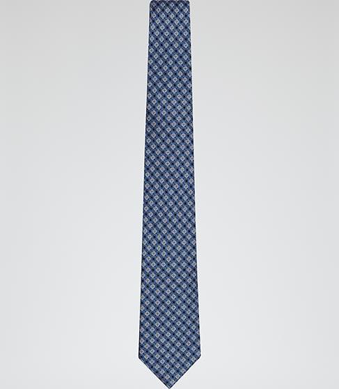 Reiss Grousner Circle Print Tie
