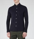 Reiss Chance - Mens Jersey Shirt In Blue, Size S