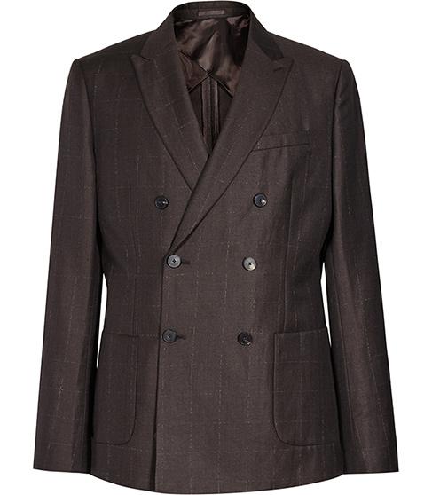 Reiss Lamella Double-breasted Blazer