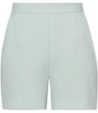Reiss Greece Short - Womens Textured Tailored Shorts In Blue, Size 6