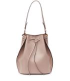 Reiss Madison - Oversized Bucket Bag In Brown, Womens