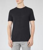 Reiss Ghost - Nep T-shirt In Blue, Mens, Size S