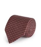 Reiss Kym - Silk Dot Tie In Red, Mens