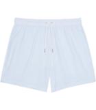 Reiss Seaside - Mens Striped Swim Shorts In Blue, Size Xs