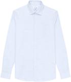 Reiss Shane - Cotton And Linen Shirt In Blue, Mens, Size Xs