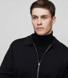 Reiss Tod - Zip Through Cardigan In Black, Mens, Size Xs