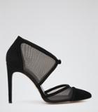 Reiss Aurora Mesh-detail Shoes