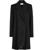 Reiss Caspian - Womens Open-front Coat In Black, Size 4
