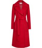 Reiss Chiltern - Longline Wrap Coat In Red, Womens, Size 0