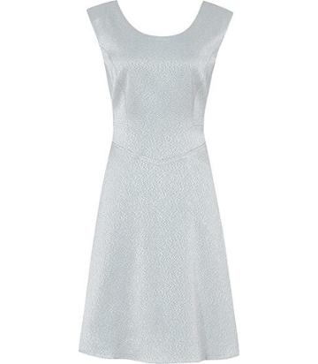 Reiss Cole Fit And Flare Contrast Dress