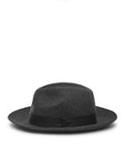 Reiss Grosvenor - Mens Christys Wool Fedora Hat In Grey, Size S/m
