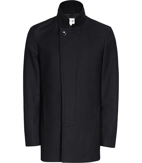 Reiss Porto Funnel Collar Coat