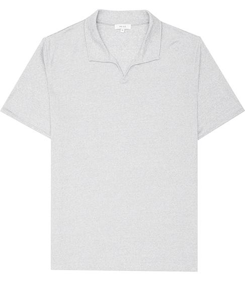 Reiss Almancil Open Collar Polo Shirt