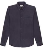 Reiss Aintree - Mens Cotton Oxford Shirt In Blue, Size Xs