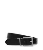 Reiss Ricky - Mens Reversible Leather Belt In Black, Size 34