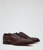 Reiss Mcallister - Allen Edmonds Wingtip Leather Brogues In Brown, Mens, Size 11