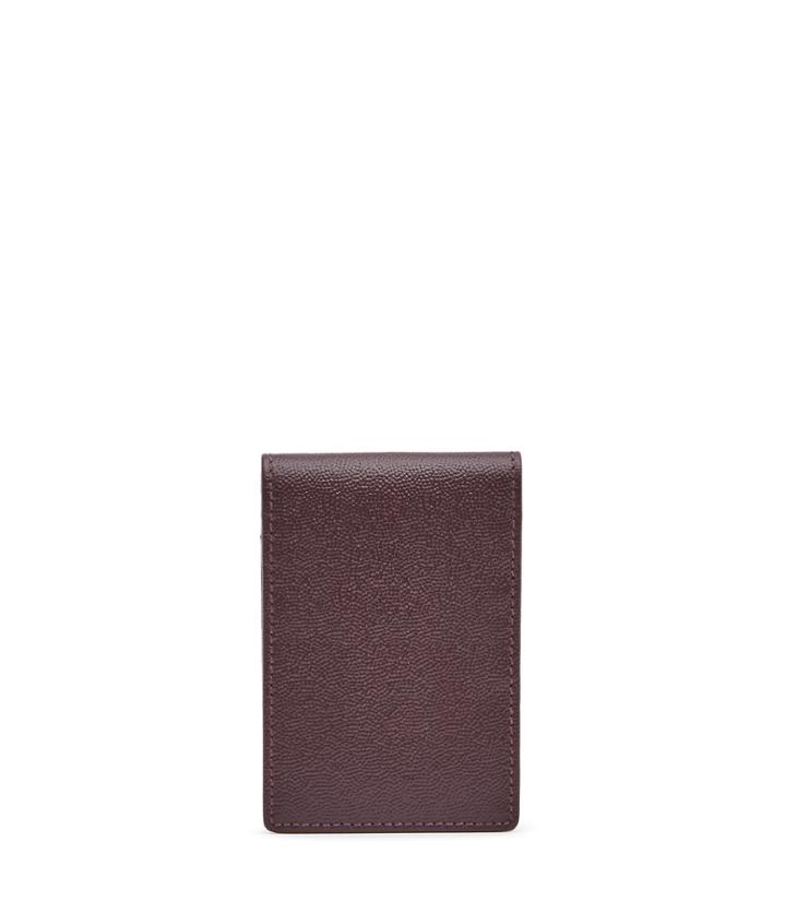 Reiss Starter - Mens Leather Fold Wallet In Red, Size One Size
