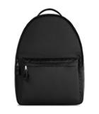 Reiss Ginger - Nylon Trim Backpack In Black, Mens
