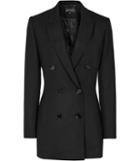 Reiss Miki - Womens Double-breasted Blazer In Black, Size 4