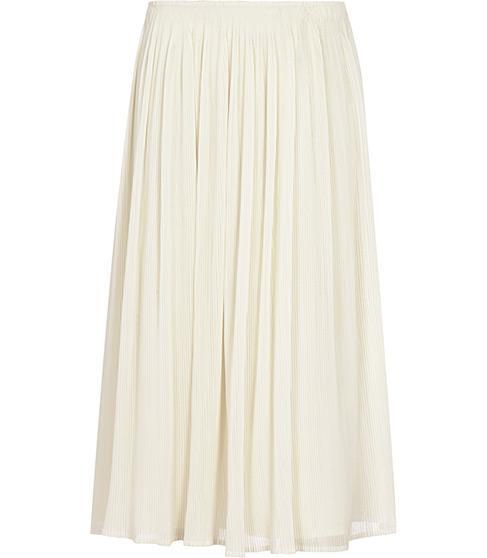 Reiss Helena Micro Pleat Midi Skirt