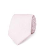 Reiss Ceremony - Mens Textured Silk Tie In Pink