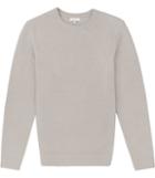 Reiss Zagger - Mens Honeycomb Jumper In Brown, Size Xs
