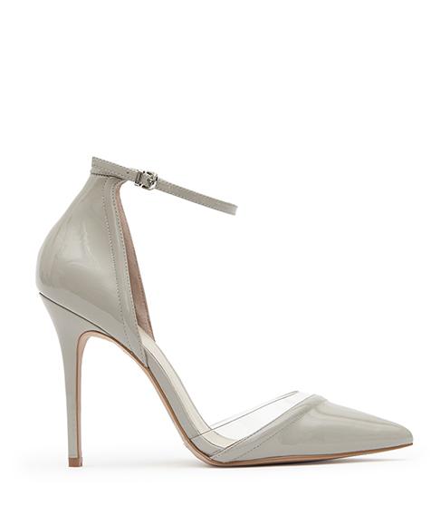 Reiss Gaia Patent Patent-leather And Vinyl Shoes