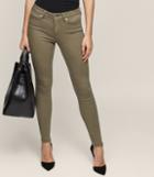 Reiss Stevie - Low-rise Skinny Jeans In Brown, Womens, Size 24