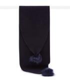 Reiss Merle - Womens Bobble-detail Scarf In Blue