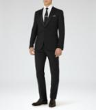 Reiss Mayfair - Mens Peak Lapel Tuxedo In Black, Size 40